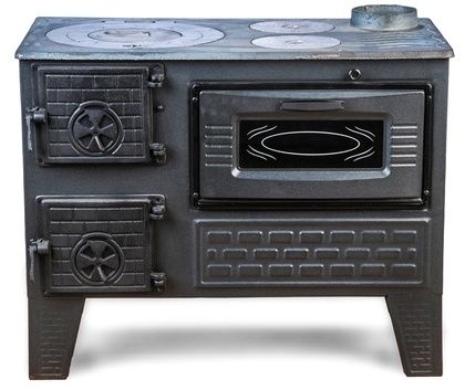 Отопительно-варочная печь МастерПечь ПВ-04 с духовым шкафом, 7,5 кВт в Клине