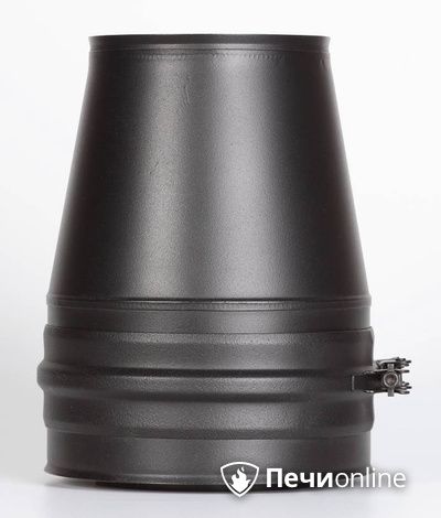 Комплектующие дымохода Schiedel Конус д.150 PM25 (Черный) Permetr в Клине