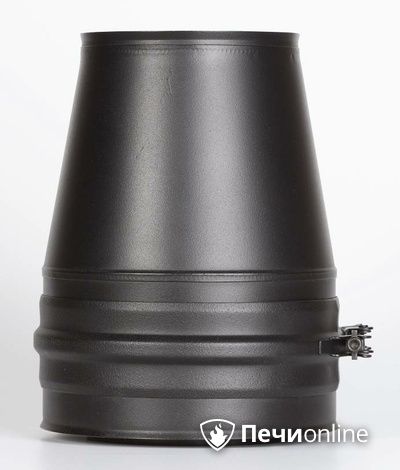 Комплектующие дымохода Schiedel Конус д250 PM25 (Черный) Permetr в Клине