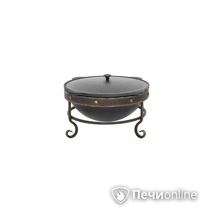 Аксессуары и комплектующие для банных печей Везувий Подставка под казан 12л кованная в Клине