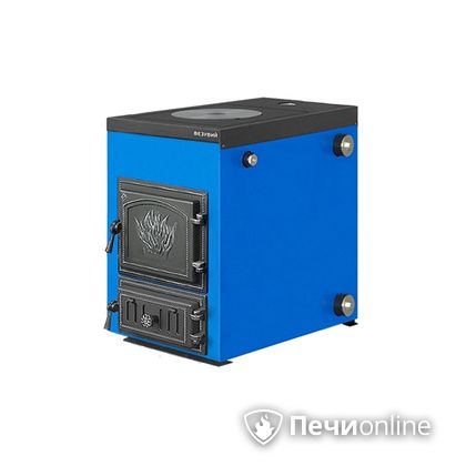 Отопительный котел Везувий Эльбрус-18 с плитой Везувий В1 в Клине