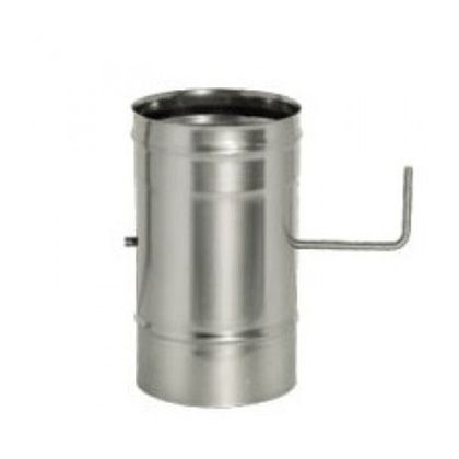  Дымок Задвижка одностенная 0.8 мм ZHR 120 в Клине