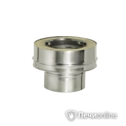 Дымоход Дымок Переходник моно-термо 0,8 мм. PMTFR  120/200 в Клине
