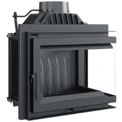 Каминная топка Kratki SIMPLE/M/S/P/BS угловое стекло справа в Клине