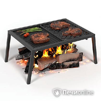 Плита Везувий ГРИЛЬ,СТЕЙК с подставкой в Клине