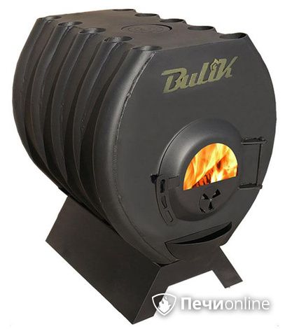 Отопительно-варочная печь Березка BulyK 400 со стеклом в Клине
