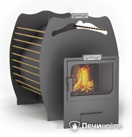 Дровяные печи-каменки Сабантуй Каменка 26 панорама в Клине