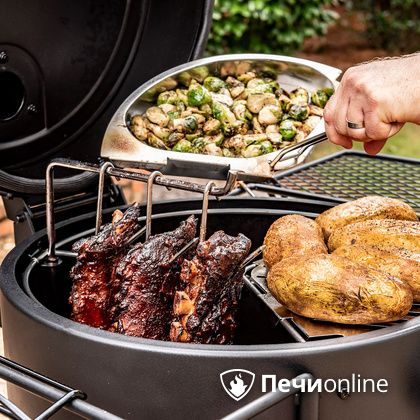 Аксессуар для тандыра Oklahoma Joe's Тройная решетка для коптильни Drum Bronco Pro в Клине