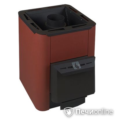 Дровяная банная печь Конвектика Колибри 9У терракота в Клине