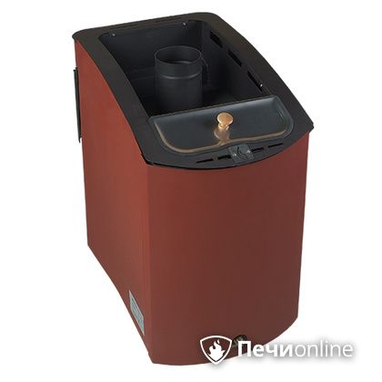 Дровяная банная печь Конвектика 12Б терракота в Клине
