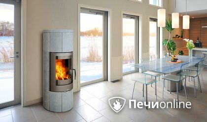 Печь-камин ABX Porto, тальк в Клине