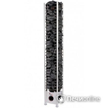 Электрокаменка для сауны Sawo TH3-60NB-P со встроенным пультом управления круглая в Клине