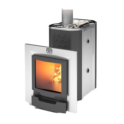 Дровяная банная печь Печь СИБИРЬ-20 ЛРК Профи Панорама (2.0) в Клине