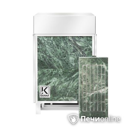 Электрическая печь Karina Elite 12 кВт Змеевик в Клине