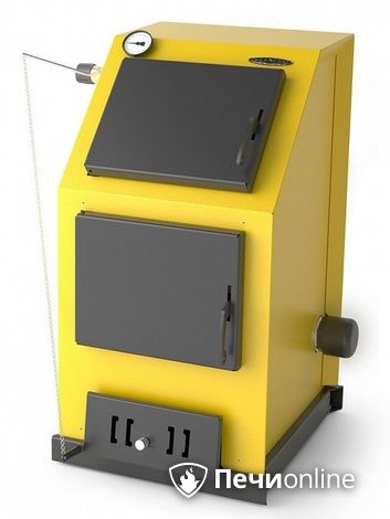 Твердотопливный котел TMF Оптимус Электро 20кВт АРТ ТЭН 6кВт желтый в Клине