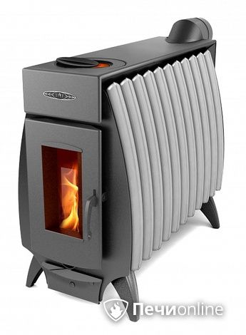 Отопительная печь TMF Огонь-Батарея 11 антрацит-серый металлик в Клине