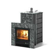 Дровяная печь-каменка ИзиСтим Ялта 15 (Пироксенит), AISI 321