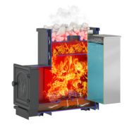 Дровяная печь-каменка Везувий Русичъ АКВА 16 (ДТ-4)