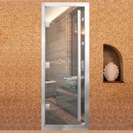 Дверь для бани Arta Премьер 60G Прозрачная, 2000х800 мм