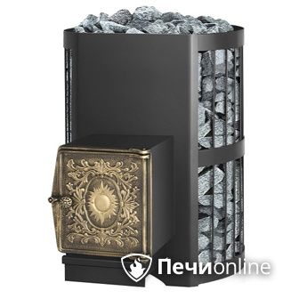 Дровяная банная печь Везувий Скиф Стандарт 28 (ДТ-4) в Клине