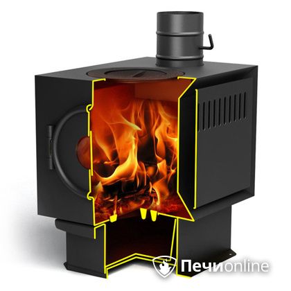Печь-буржуйка TMF Золушка 2016 с варочной поверхностью в Клине