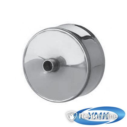  УМК Заглушка с конденсатоотводом D115 0.5 мм нержавейка внутренняя в Клине