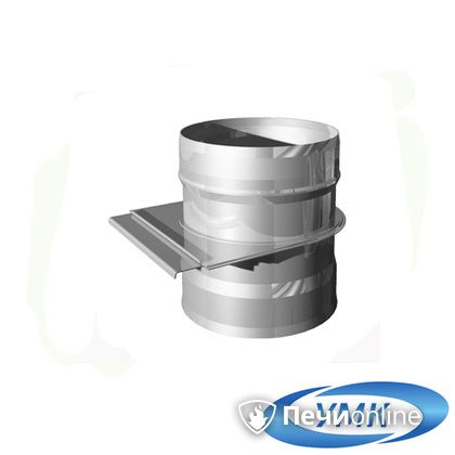  УМК Шибер-задвижка D115 1.0 мм нержавейка в Клине