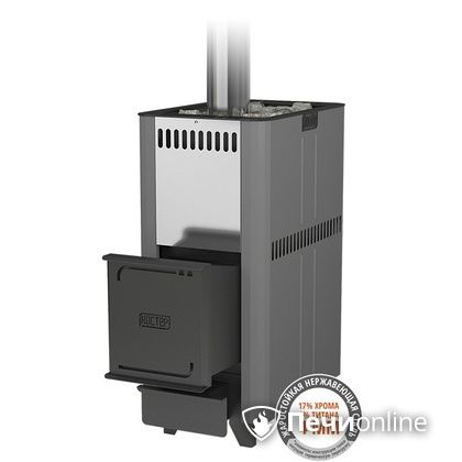 Дровяная банная печь Костёр 14 в Клине