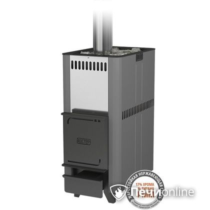 Дровяная банная печь Костёр 14 К без выносного топливного тоннеля в Клине