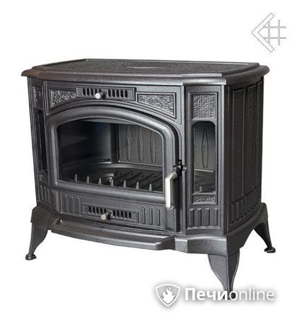 Печь-камин Kratki Koza/K9/турбина 14 кВт чугунная в Клине