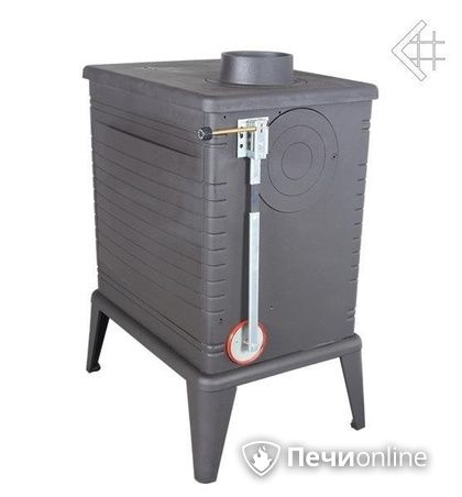 Печь-камин Kratki Koza/K10/термостат 13 кВт чугунная  в Клине