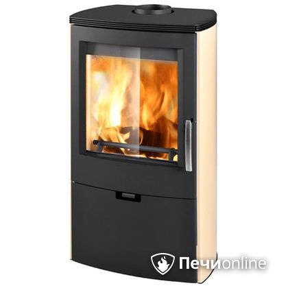 Печь-камин Thorma Falun II Aqua (чёрн./бел.) в Клине